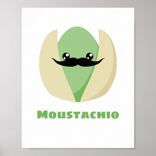 Moustachio Poster (Front)