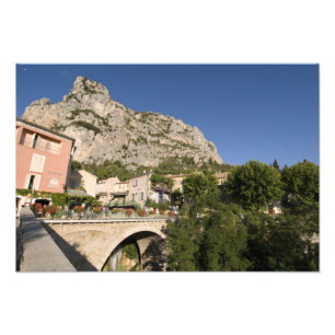 Moustiers-Sainte-Marie, Provence, France. Photo Print