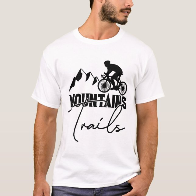 MOUTAIN TRAIL CYCLING TSHIRT | BIKING (Front)