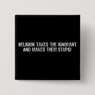 Mouth Breather Truth 15 Cm Square Badge