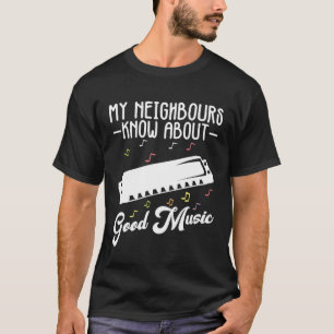 Mouth Harp And Harmonica Player T-Shirt
