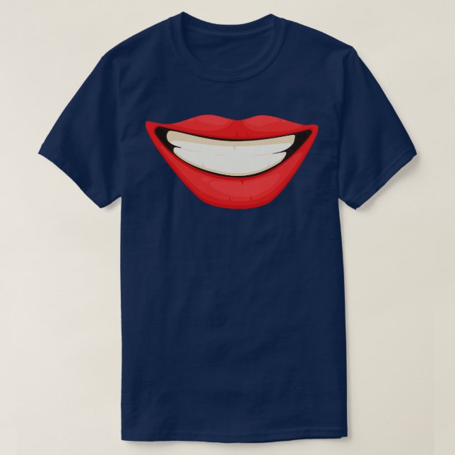 Mouth Lips T-Shirt (Design Front)