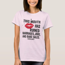 Mouth of Chaos: Bad Mum T-Shirt Design