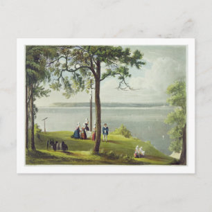 Mouth of the Seine, from 'Views on the Seine', eng Postcard