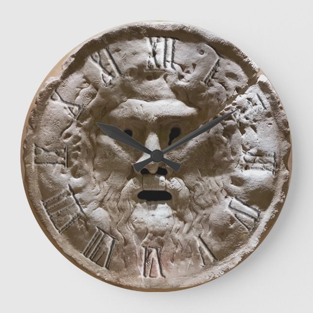 Mouth of Truth Large Clock (Front)