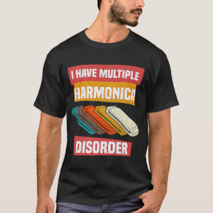 Mouth Organ French Harp & Harmonica Player T-Shirt
