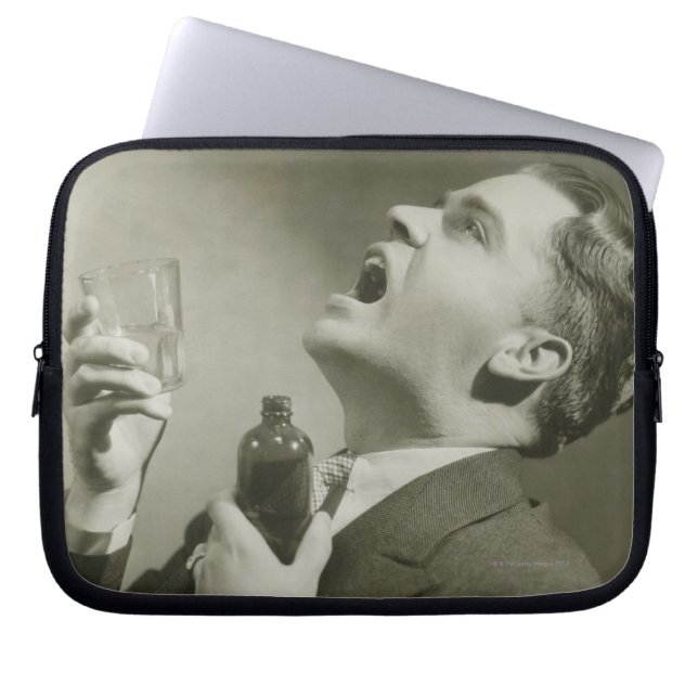 Mouthcare Laptop Sleeve (Front)