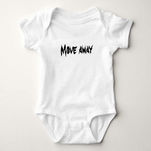 Move away baby bodysuit (Front)