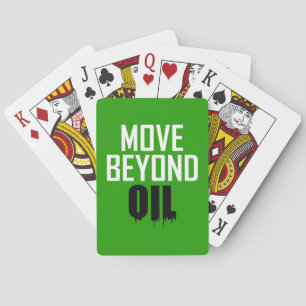 Move Beyond Oil Playing Cards