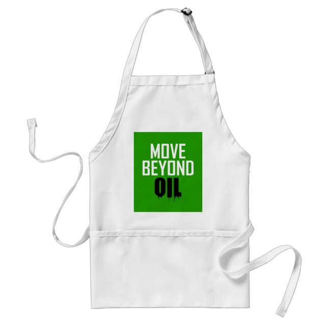 Move Beyond Oil Standard Apron (Front)