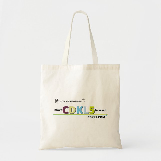 Move CDKL5 Forward Tote Bag (Front)