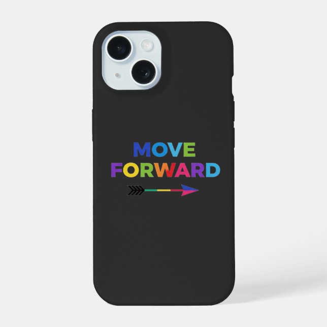 Move Forward  iPhone 15 Case (Back)