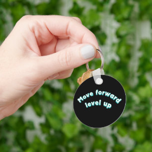 Move Forward Level Up Key Ring