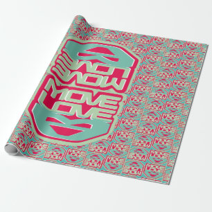 MOVE LOVE BY MASANSER WRAPPING PAPER