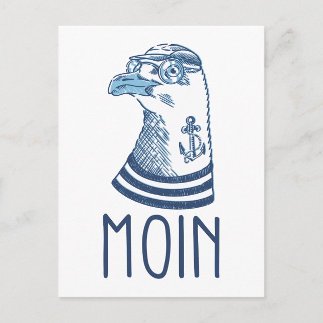 Möve Moin Anker v Northern Germany Postcard (Front)