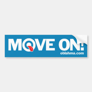MOVE ON! BUMPER STICKER