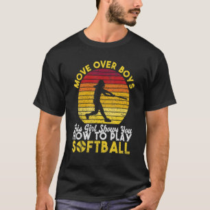 Move over Boys this Girl shows you how to play Sof T-Shirt