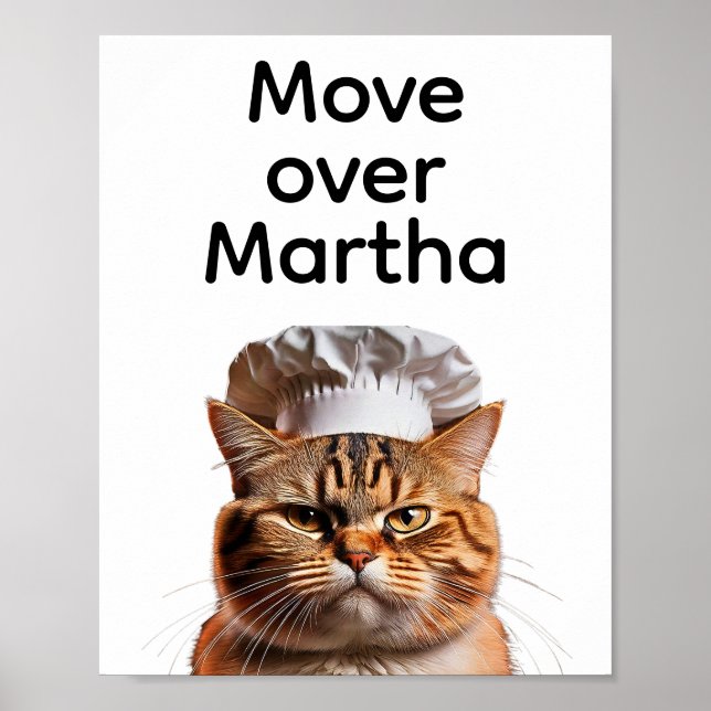 Move over Martha Poster (Front)