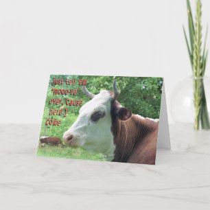 Move Over-Queenie Says Card