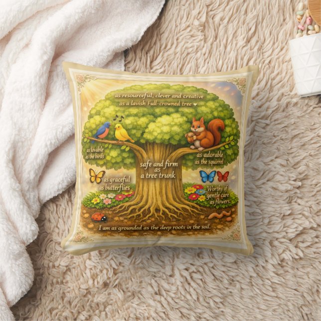 move throughout the day steadily inducing joy cushion (Blanket)