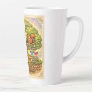 move throughout the day steadily inducing joy latte mug