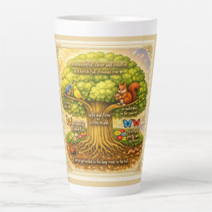 move throughout the day steadily latte mug