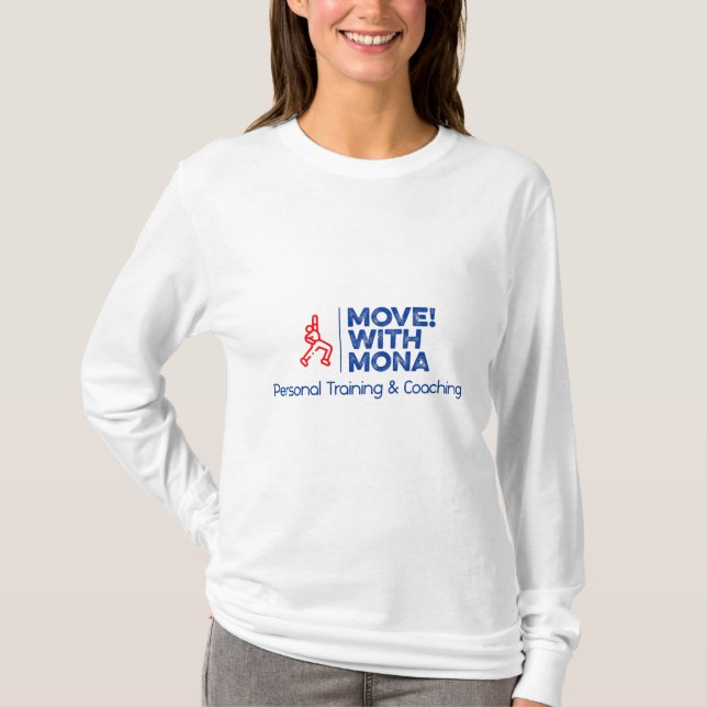 Move! With Mona Woman's Long Sleeve Top (Front)