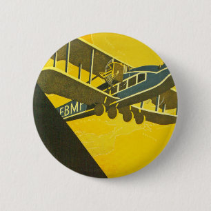 Move With the Times 6 Cm Round Badge