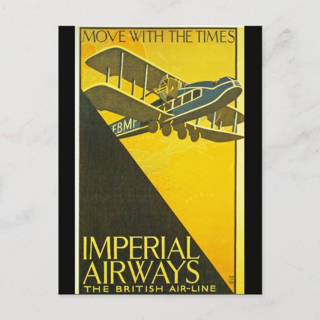 Move With the Times Postcard (Front)