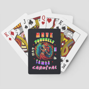 Move Yourself In A Samba Way Carnival Playing Cards