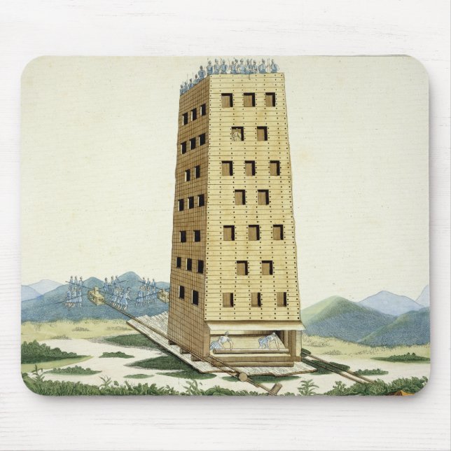 Moveable tower, designed after Caesar's tower at N Mouse Pad (Front)
