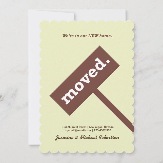 moved. announcement (Front)