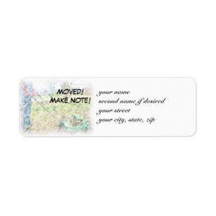 Moved! Make Note! Return Address Label CPLM