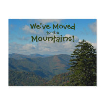 Moved to Mountains - Autumn Colour Address Change