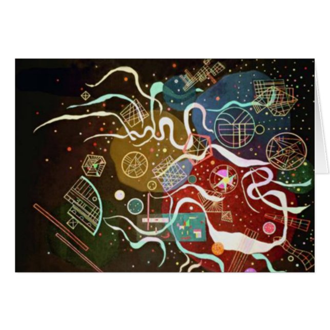 Movement I Kandinsky Abstract Artwork (Front Horizontal)