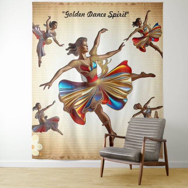 "Movement in Perfect Harmony" Tapestry (In Situ)