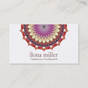 Movement Mandala Business Card   Rolling In Autumn
