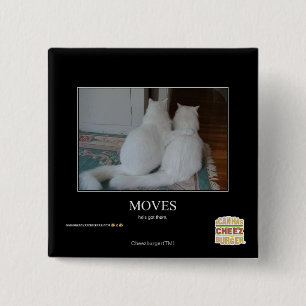Moves 15 Cm Square Badge