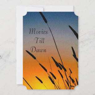 Movie and Game Night Invitation