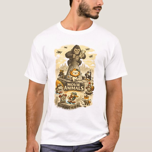 Movie Animals T-Shirt (Front)