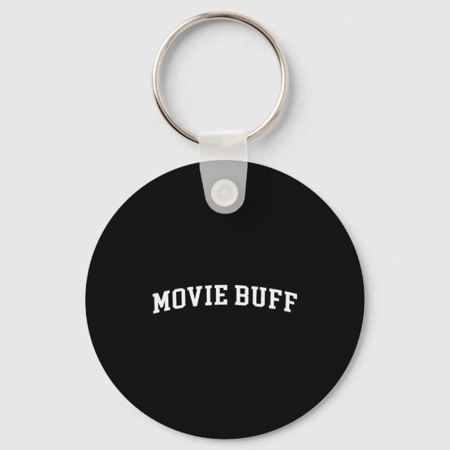 Movie Buff  Key Ring (Front)