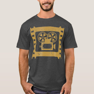 Movie Camera Filmmakers and Cameramen Old Time T-Shirt