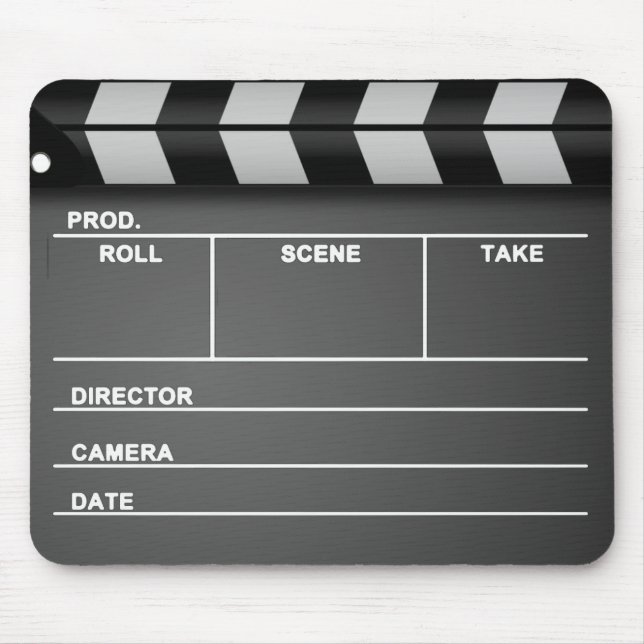 Movie Clapboard Mousepad (Front)
