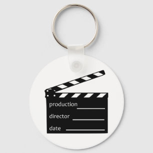 Movie clapper key ring