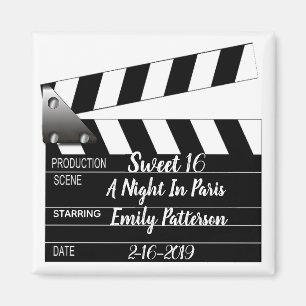 Movie Clapper Special Occasion Magnet