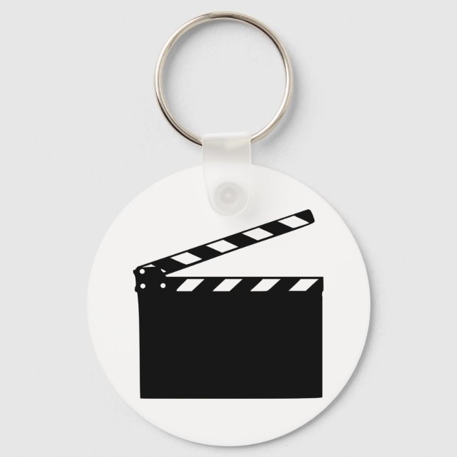 Movie - clapperboard key ring (Front)