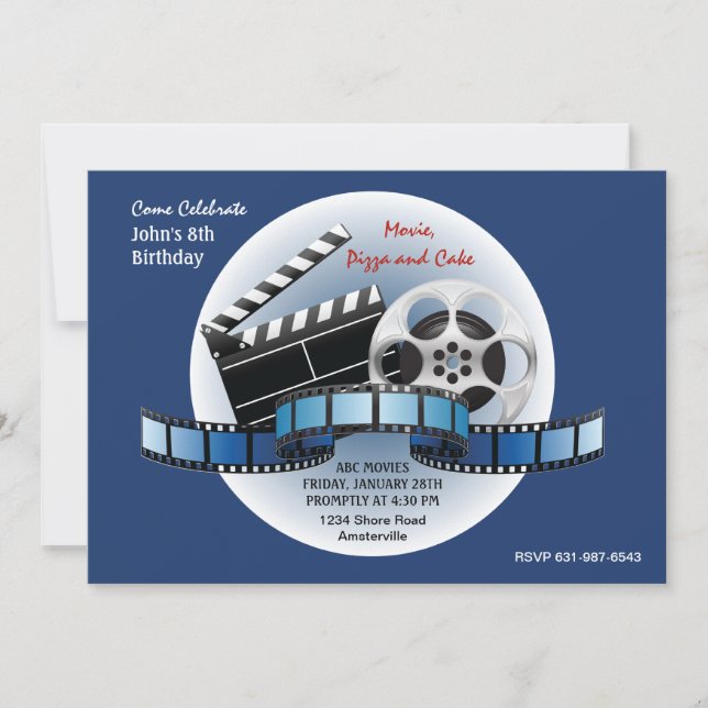 Movie Classics Invitation (Front)