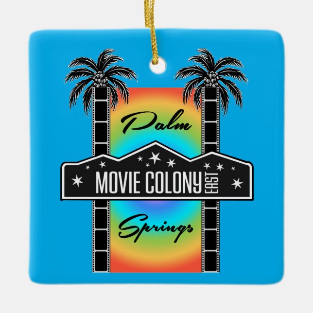 MOVIE COLONY EAST CERAMIC ORNAMENT (Front)