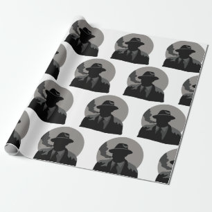 Movie Detective Wrapping Paper