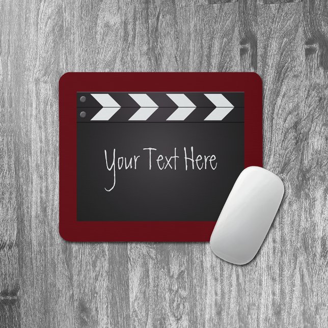 Movie Director Clapboard Mouse Pad (Creator Uploaded)